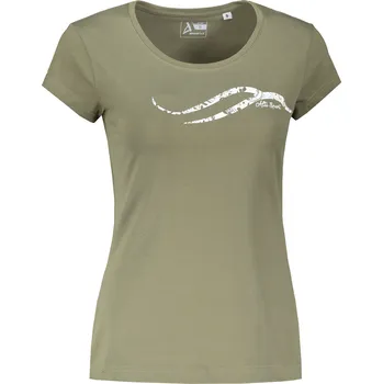 Dámské triko ALTISPORT CARRYOVER ALW001F61 KHAKI S