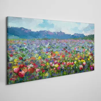 Obraz Coloray Obraz na plátně Moderní přírodní květiny 100x50 cm och-87652725