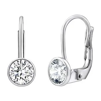 Náušnice Stříbrné náušnice pecky na patent SILVEGO70605Z