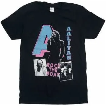 Pánské tričko Merch Aaliyah: Tričko Rock The Boat XL