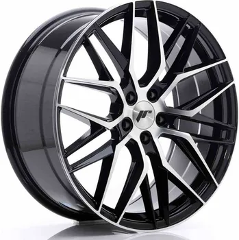 Alu kolo JR Wheels JR28 20x8,5 ET40 5x114,3 Gloss Black Machined Face