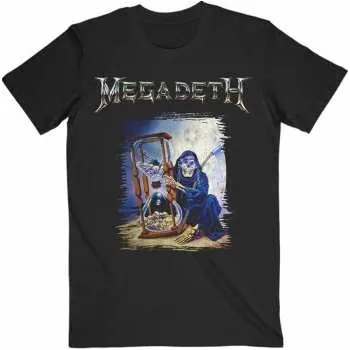 Pánská móda Merch Megadeth: Tričko Countdown Hourglass XXL