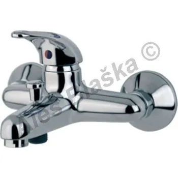 Vodovodní baterie GUGLIELMI - Itálie | GEOS GS 5598 páková nástěnná vanová a sprchovábez příslušenství (vodovodní baterie) - CHROM GS5598