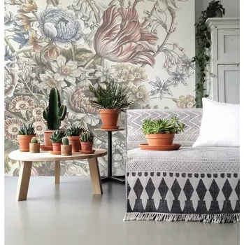 Tapeta Coloray Fototapeta Jemná kytice květin Samolepící Fototapeta Vliesová 250 x 250 cm coloraydecor-f-wm-0072