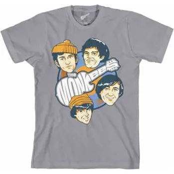 Pánské tričko Merch The Monkees: Tričko Vinyl Heads XL