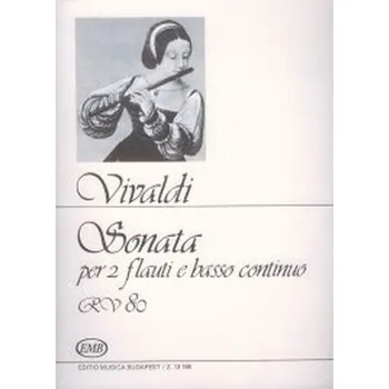 Sonata per 2 flauti e basso continuo RV 80