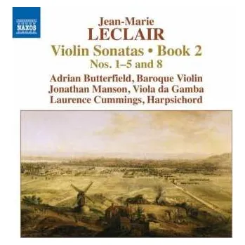 Zahraniční hudba CD Laurence Cummings: Violin Sonatas • Book 2 Nos. 1-5 and 8 2013 Op.2 Nr.1 5,8 Vinyl