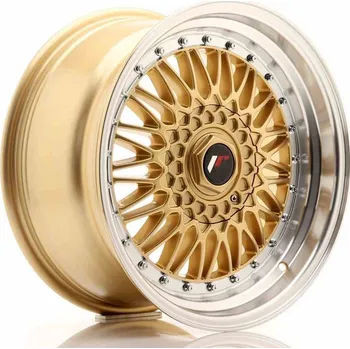 Alu kolo JR Wheels JR9 17x8,5 ET20 4x100/108 Gold w/Machined Lip