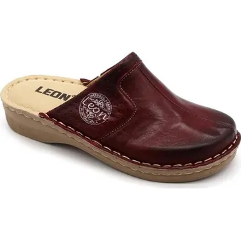 Dámská zdravotní obuv Leon Leons Sandra - Bordó Barva: Bordó, Velikost: 39