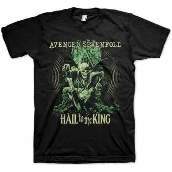 Pánské tričko Merch Avenged Sevenfold: Tričko Hail To The King En Vie XXL