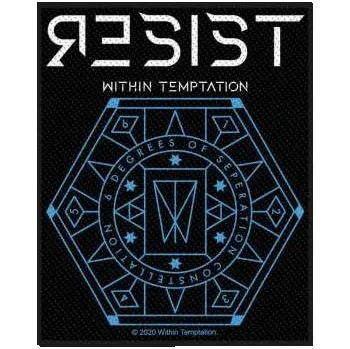Nášivka Merch Within Temptation: Nášivka Resist Hexagon