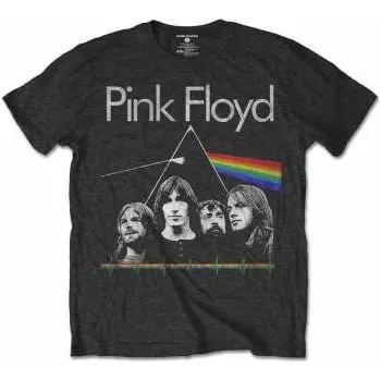 Pánské tričko Merch Pink Floyd: Tričko Dsotm Band & Pulse L 2022