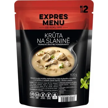 Hotové jídlo EXPRES MENU Krůta na slanině 600 g