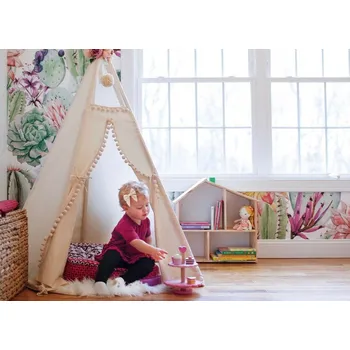 Tapeta Coloray Fototapeta Kvetoucí opuncie Samolepící Fototapeta Vliesová 250 x 250 cm coloraydecor-f-ss-271676639-modyfikacja