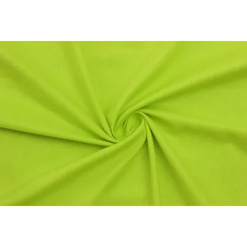 Bavlněné plátno - Limetkově zelené