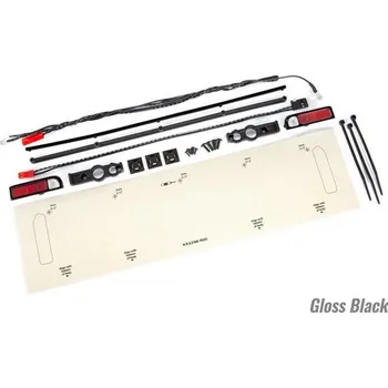 RC model Traxxas Traxxas zadní LED osvětlení, tailgate trim černý