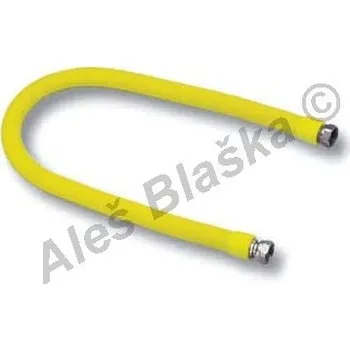 EMIFLEX - Itálie | Plynová propojovací hadice natahovací na plyn nerez EMIPIU Lungo (přívodní připojovací hadička) - 1"x1" ŠM,50-100cm EM52.