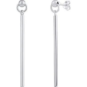 Náušnice Stříbrné visací náušnice tyčka Tracy PRM10683