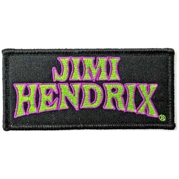 Nášivka Merch Jimi Hendrix: Nášivka Arched Logo Jimi Hendrix