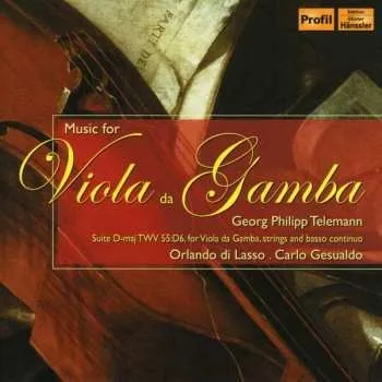 Zahraniční hudba CD Georg Philipp Telemann: Ouvertüre Twv 55:d6 Für Viola Da Gamba,streicher,bc 2010