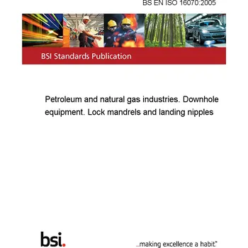 BS EN ISO 16070:2005 Petroleum and natural gas industries. Downhole equipment. Lock mandrels and landing nipples Anglicky Tisk