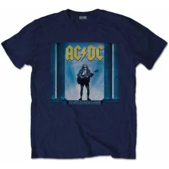 Pánské tričko Merch AC/DC: Tričko Who Man Who L 2022