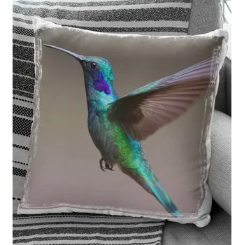 Dekorativní polštářek Polštář Kolibřík 29 x 29 cm