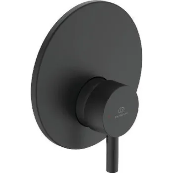 Vodovodní baterie Ideal Standard CeraLine - Sprchová baterie pod omítku s 1 výstupem, černá BD138XG