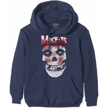 Pánská mikina Merch Misfits: Mikina Blood Drip Skull L