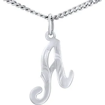 Přívěsek Stříbrný přívěsek písmeno A SILVEGOB10068-A