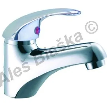 Vodovodní baterie GEOS BEST GB 7495S páková vodovodní baterie stojánková umyvadlová (malá) bez výpustě - malá, CHROM GB7495S