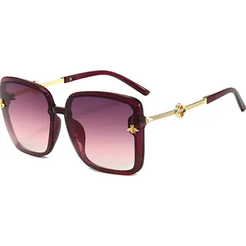 Sluneční brýle Dámské sluneční brýle Paris vinové PAR01