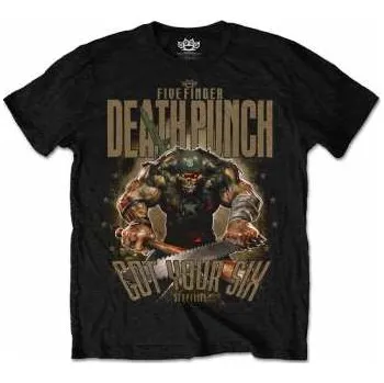 Pánská móda Merch Five Finger Death Punch: Tričko Sgt Major L