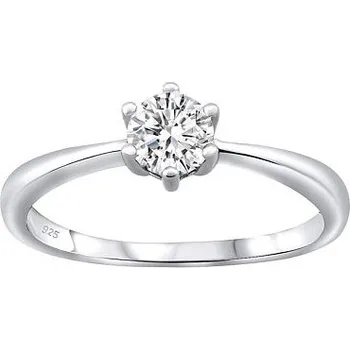 Šperk Stříbrný prsten SOPHIA se Swarovski® Zirconia velikost obvod 57 mm JJJR0849sw-obvod 57 mm