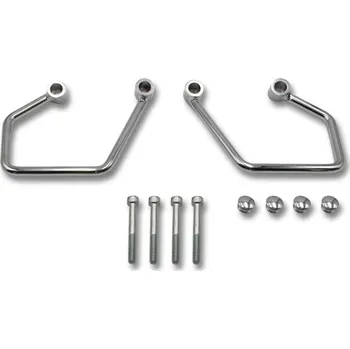 Zavazadlo na motocykl Podpěry brašen Highway Hawk pro motocykl HONDA VT125 Shadow (2ks) Chrom