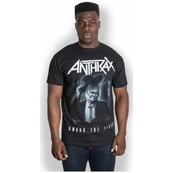 Pánská móda Merch Anthrax: Tričko Among The Living XL 2024