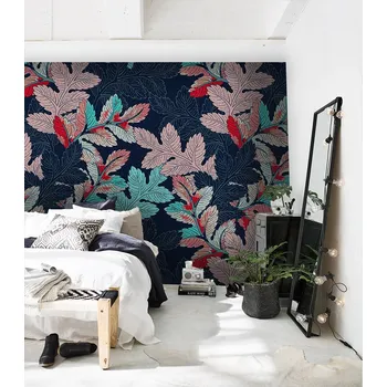 Tapeta Coloray Fototapeta Vítr v duhových listech Samolepící Fototapeta Vliesová 250 x 250 cm coloraydecor-f-as-94788598