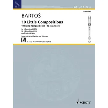 10 skladbiček pro tři zobcové flétny