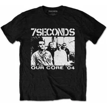 Pánské oblečení Merch 7 Seconds: Tričko Our Core XXL