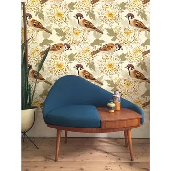 Tapeta Coloray Fototapeta Zlaté ptáky Samolepící Fototapeta Vliesová 250 x 250 cm coloraydecor-f-as-119268363