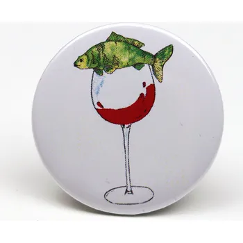 Dekorativní magnet ePiPí Magnet - Kapr na víně