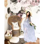 Coloray Fototapeta Barokní pivoňky Samolepící Fototapeta Vliesová 250 x 250 cm coloraydecor-f-ss-207589906-modyfikacja2