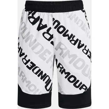 Pánské kraťasy Kraťasy Under Armour Baseline Perf Short-WHT 100 YLG - L