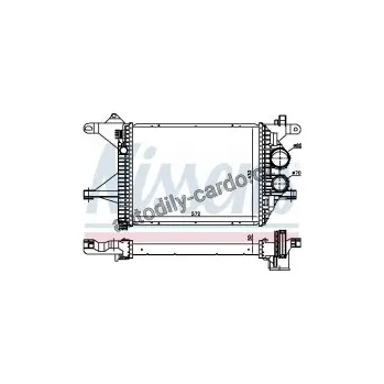 Chladič motoru Chladič turba NISSENS 96976