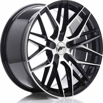 Alu kolo JR Wheels JR28 19x9,5 ET20-40 5H BLANK Gloss Black Machined Face