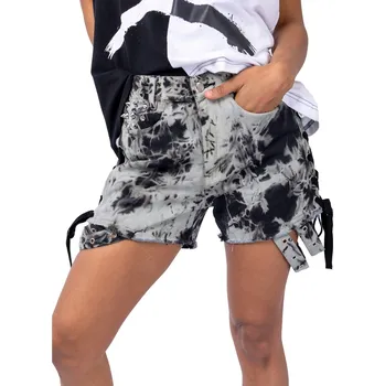 Dámské kraťasy kraťasy dámské Vixxsin - OBLIVION - GREY TIE DYE - 36