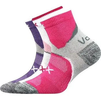 MAXTERIK dětské sportovní ponožky VoXX - balení 3 páry 14-16 (20-24) mix B - holka