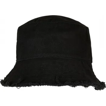 Klobouk Open Edge Bucket Hat - black