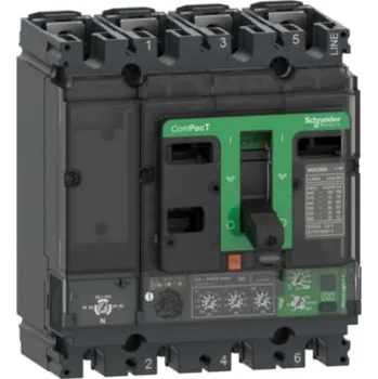 Jistič C25B44V250 NSX250B 25kA AC 4P4D 250A 4.2,Schneider Electric