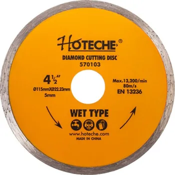 Řezný kotouč Diamantový řezný kotouč 115 mm, WET TYPE - HT570103